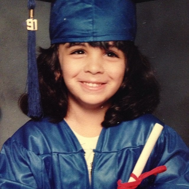 Dennise at her kindergarten graduation Dennise at her kindergarten graduation